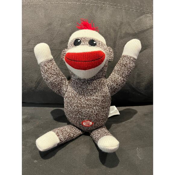 Giggling sock monkey plush- Preowned - Picture 1 of 5
